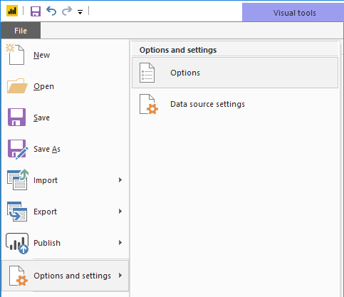 Power BI Options