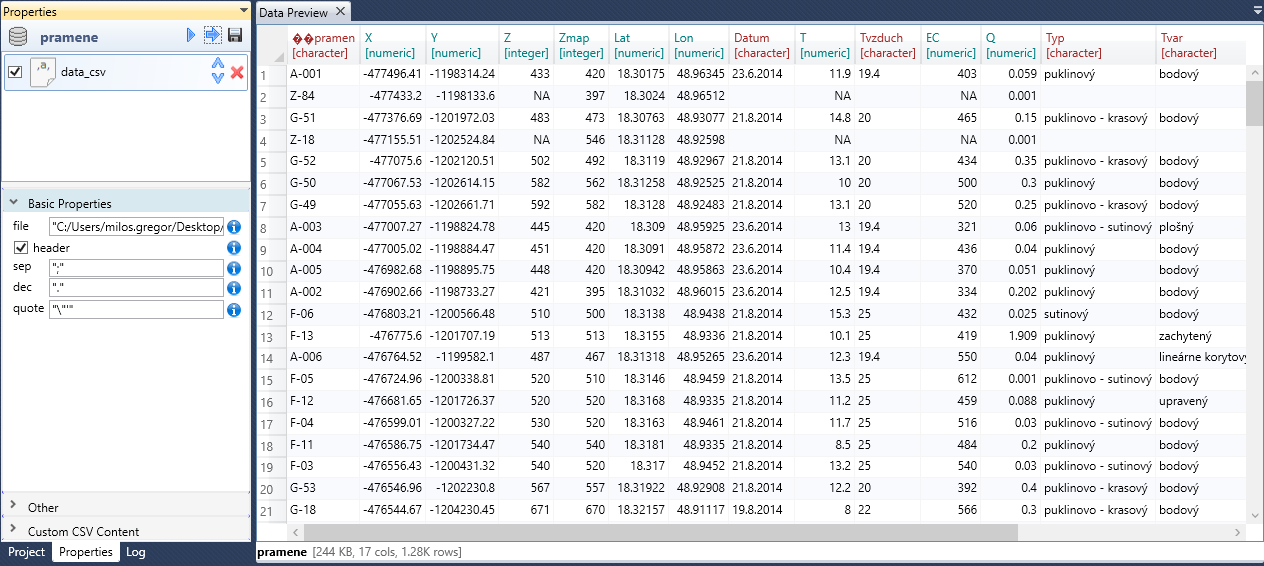 How To Import Csv File Into Stagraph 3113